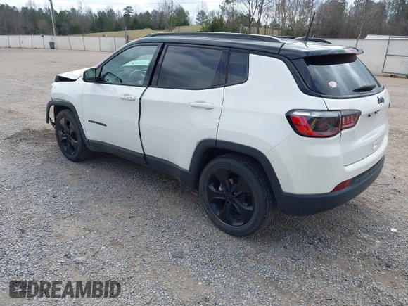 2021 Jeep Compass Latitude z VIN 3C4NJCBB6MT587350, wystawiony jako IAAI lot #41769694 z przebiegiem 73 739 mil mil oraz . Historia ofert i sprzedaży dostępna na DreamBid. Obrazek 3.