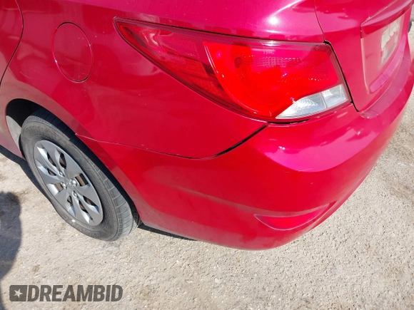 2017 Hyundai Accent SE with VIN KMHCT4AEXHU200728, listed as a IAAI auction lot 42015224 with 139,327 mi miles. Bid and sale history available at carsss.com. Image 13.