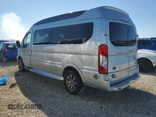 2018 Ford Transit with VIN 1FTYE9ZG7JKA53471, listed as a Copart auction lot 76933234 with 78,295 mi miles and Salvage title. Bid and sale history available at DreamBid. Image 2.