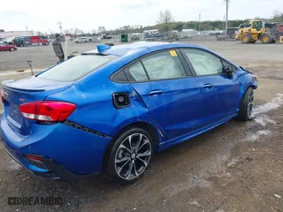 2019 Chevrolet Cruze Premier with VIN 1G1BF5SM0K7104799, listed as a IAAI auction lot 41955692 with 1 mi miles. Bid and sale history available at carsss.com. Image 4.