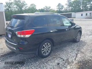 2014 Nissan Pathfinder SV with VIN 5N1AR2MN9EC726078, listed as a IAAI auction lot 42144991 with 176,036 mi miles. Bid and sale history available at carsss.com. Image 4.