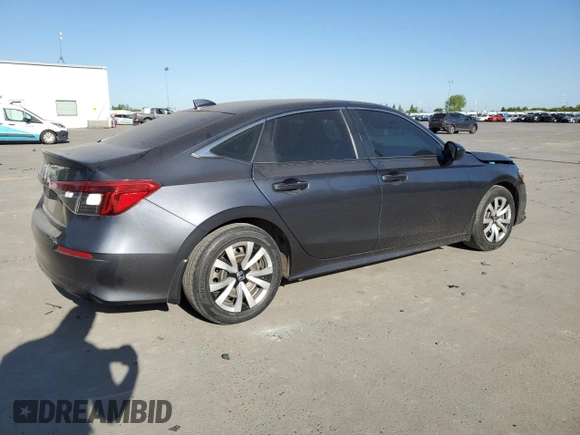 2022 Honda Civic LX z VIN 2HGFE2F26NH517811, wystawiony jako Copart lot #52933645 z przebiegiem Nie podano mil oraz Szkoda całkowita • Salvage title. Historia ofert i sprzedaży dostępna na DreamBid. Obrazek 3.