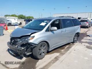 2015 Toyota Sienna SE with VIN 5TDXK3DC7FS684341, listed as a IAAI auction lot 41959077 with 154,377 mi miles and . Bid and sale history available at DreamBid. Image 19.