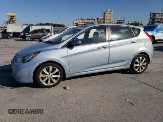 2012 Hyundai Accent SE with VIN KMHCU5AEXCU013436, listed as a Copart auction lot 53327975 with 53,316 mi miles and Clean title. Bid and sale history available at DreamBid. Image 1.