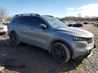 2023 Kia Sorento X-Line S with VIN 5XYRLDLCXPG189093, listed as a Copart auction lot 42477735 with 60,702 mi miles and Salvage Title. Bid and sale history available at DreamBid. Image 4.