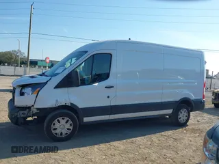 2020 Ford Transit Cargo with VIN 1FTBR1C80LKB70535, listed as a IAAI auction lot 41511858 with 76,085 mi miles and . Bid and sale history available at DreamBid. Image 14.