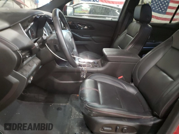 2022 Chevrolet Traverse RS with VIN 1GNEVJKW3NJ132404, listed as a Copart auction lot 87864525 with 69,058 mi miles and Salvage title. Bid and sale history available at DreamBid. Image 7.
