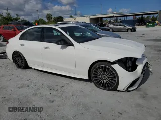 2023 Mercedes-Benz C 300 z VIN W1KAF4GB5PR143765, wystawiony jako Copart lot #56365395 z przebiegiem 5 943 mil mil oraz Szkoda całkowita • Salvage title. Historia ofert i sprzedaży dostępna na DreamBid. Obrazek 4.
