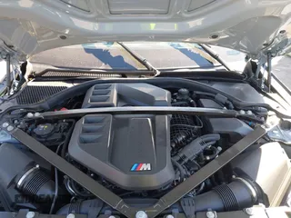 2024 BMW M4 Competition xDrive with VIN WBS33BA08RCP12582, listed as a IAAI auction lot 41646042 with 2,884 mi miles. Bid and sale history available at carsss.com. Image 10.