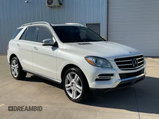 2015 Mercedes-Benz M with VIN 4JGDA0EB1FA506184, listed as a Copart auction lot 55699125 with 139,438 mi miles and Clean Title. Bid and sale history available at carsss.com. Image 1.