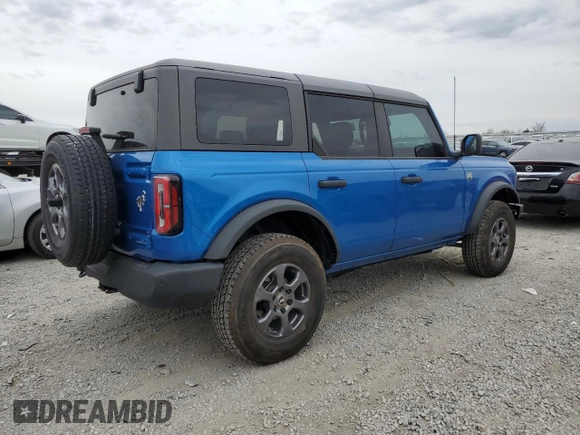 2023 Ford Bronco with VIN 1FMEE5BP5PLB60216, listed as a Copart auction lot 53698025 with 19,719 mi miles and Salvage title. Bid and sale history available at DreamBid. Image 3.