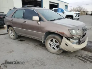 1999 Lexus RX 300 Luxury SUV with VIN JT6HF10U3X0019931, listed as a Copart auction lot 47893895 with 235,388 mi miles and Salvage Title. Bid and sale history available at carsss.com. Image 4.