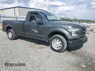 2017 Ford F-150 XL with VIN 1FTMF1C85HKE23681, listed as a Copart auction lot 64243075 with 105,163 mi miles and Clean title. Bid and sale history available at DreamBid. Image 4.
