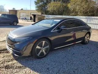 2023 Mercedes-Benz EQS with VIN W1KCG2DB7PA032664, listed as a Copart auction lot 85917834 with 25,253 mi miles and Salvage Title. Bid and sale history available at carsss.com. Image 1.