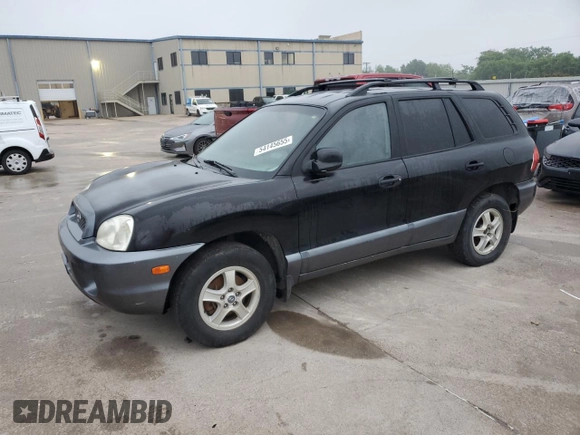 2003 Hyundai Santa Fe GLS with VIN KM8SC73D73U346238, listed as a Copart auction lot 54145655 with 189,988 mi miles and Clean Title. Bid and sale history available at carsss.com. Image 1.