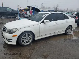 2014 Mercedes-Benz C-Class C 300 Sport with VIN WDDGF8AB8EG250876, listed as a Copart auction lot 47061165 with 211,142 mi miles and Clean Title. Bid and sale history available at carsss.com. Image 1.