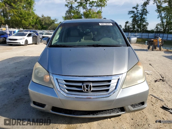 2009 Honda Odyssey EX-L with VIN 5FNRL38749B006271, listed as a Copart auction lot 50619625 with 210,017 mi miles and Salvage Title. Bid and sale history available at carsss.com. Image 5.