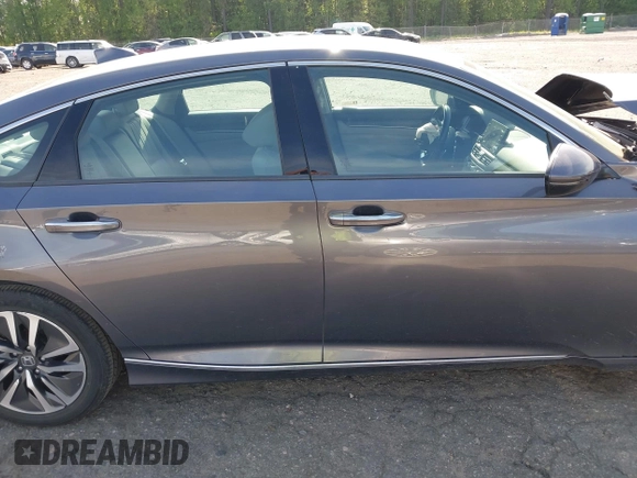 2020 Honda Accord Touring with VIN 1HGCV3F90LA013434, listed as a IAAI auction lot 42075502 with 56,645 mi miles and . Bid and sale history available at DreamBid. Image 14.
