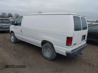 2008 Ford Econoline Cargo Commercial with VIN 1FTNE24W68DB10377, listed as a IAAI auction lot 41110699 with 252,737 mi miles and . Bid and sale history available at carsss.com. Image 3.