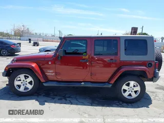 2008 Jeep Wrangler Unlimited Sahara with VIN 1J4GA59108L594193, listed as a IAAI auction lot 42272239 with 161,912 mi miles and . Bid and sale history available at DreamBid. Image 14.
