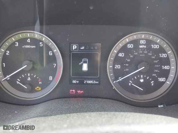 2018 Hyundai Tucson SEL with VIN KM8J3CA48JU718402, listed as a IAAI auction lot 41810363 with 218,853 mi miles. Bid and sale history available at carsss.com. Image 7.