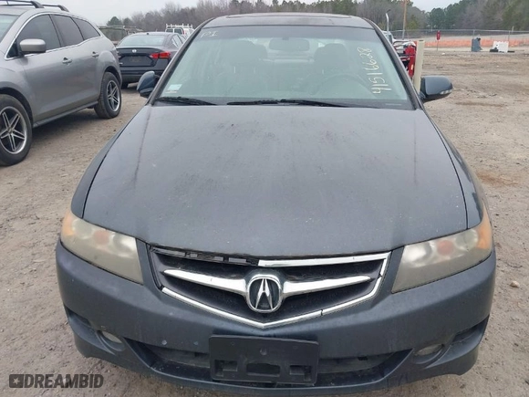 2008 Acura TSX with VIN JH4CL96818C000670, listed as a IAAI auction lot 41516628 with 162233 miles. Bid and sale history available at carsss.com. Image 6.
