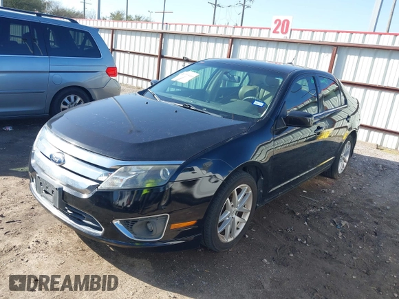 2012 Ford Fusion SEL with VIN 3FAHP0JA2CR152328, listed as a IAAI auction lot 41719460 with 148,329 mi miles. Bid and sale history available at carsss.com. Image 2.