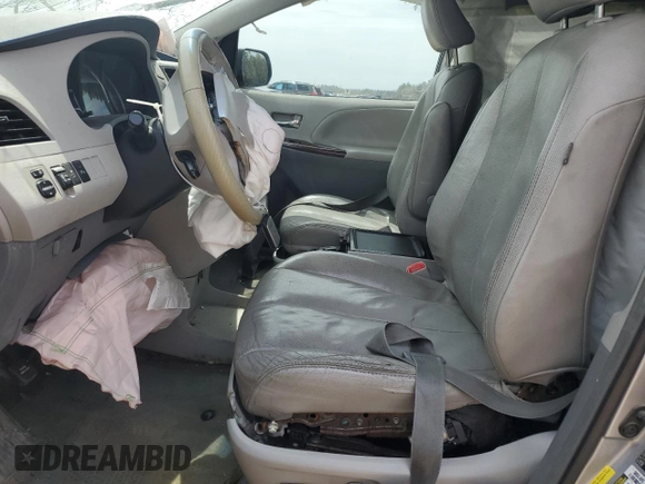 2013 Toyota Sienna XLE AAS with VIN 5TDYK3DC5DS303300, listed as a Copart auction lot 50843685 with 0 mi miles and Salvage Title. Bid and sale history available at carsss.com. Image 7.