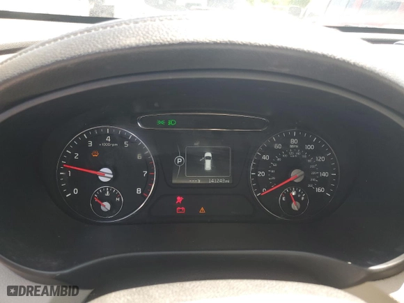 2016 Kia Sorento LX with VIN 5XYPG4A55GG175750, listed as a Copart auction lot 50229405 with 141,243 mi miles and Salvage Title. Bid and sale history available at carsss.com. Image 9.