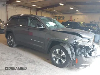 2022 Jeep Grand Cherokee with VIN 1C4RJYB65N8717748, listed as a IAAI auction lot 42156853 with 20,349 mi miles and . Bid and sale history available at DreamBid. Image 1.