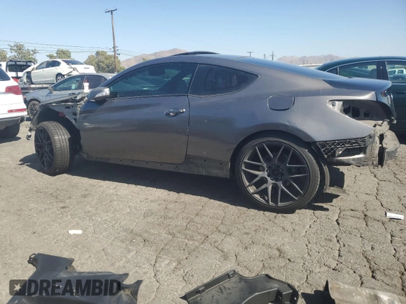 2013 Hyundai Genesis Coupe R-Spec with VIN KMHHU6KJ0DU080023, listed as a Copart auction lot 64707985 with Not provided miles and Clean title. Bid and sale history available at DreamBid. Image 2.