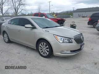 2014 Buick LaCrosse with VIN 1G4GA5GR3EF184346, listed as a IAAI auction lot 42040074 with 165,799 mi miles. Bid and sale history available at carsss.com. Image 1.