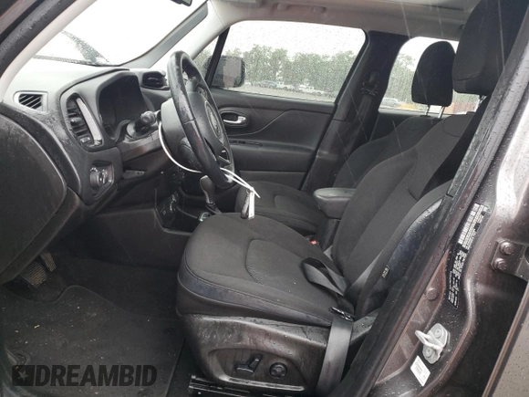2019 Jeep Renegade Altitude with VIN ZACNJBB11KPK30872, listed as a Copart auction lot 58598305 with 87,474 mi miles and Salvage title. Bid and sale history available at DreamBid. Image 7.