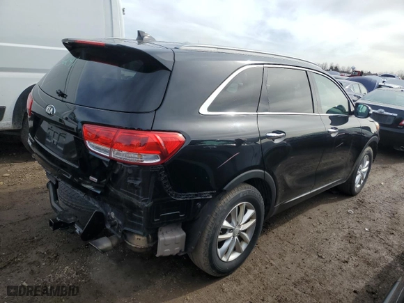 2016 Kia Sorento L with VIN 5XYPG4A39GG059417, listed as a Copart auction lot 50418825 with 145,532 mi miles and Salvage Title. Bid and sale history available at carsss.com. Image 3.