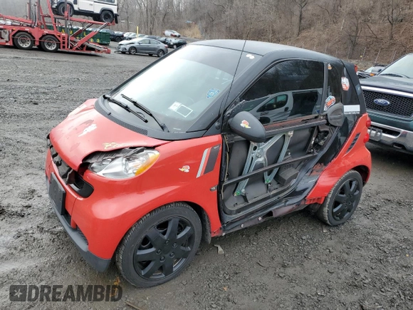 2012 Smart fortwo Pure z VIN WMEEJ3BA2CK571073, wystawiony jako Copart lot #51215135 z przebiegiem 78 686 mil mil oraz Szkoda całkowita • Salvage title. Historia ofert i sprzedaży dostępna na DreamBid. Obrazek 1.