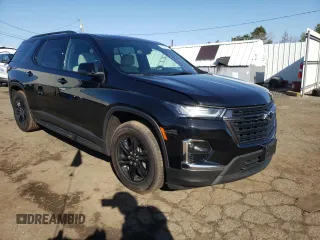 2022 Chevrolet Traverse LS with VIN 1GNEVFKW5NJ120168, listed as a Copart auction lot 50798015 with 45,373 mi miles and Salvage Title. Bid and sale history available at carsss.com. Image 4.
