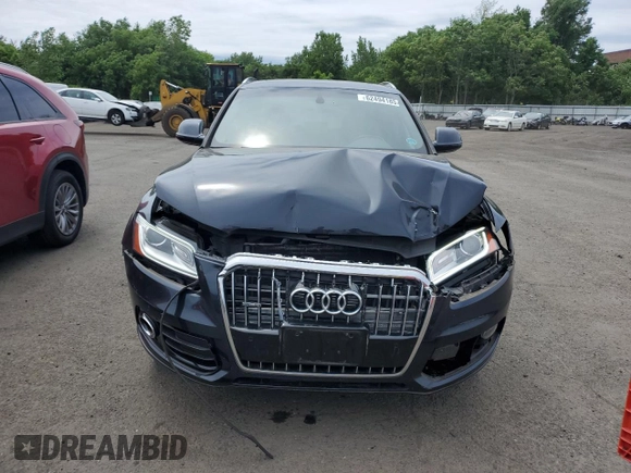 2017 Audi Q5 Premium Plus with VIN WA1L2AFP4HA015618, listed as a Copart auction lot 62494185 with 88,751 mi miles and Salvage title. Bid and sale history available at DreamBid. Image 5.