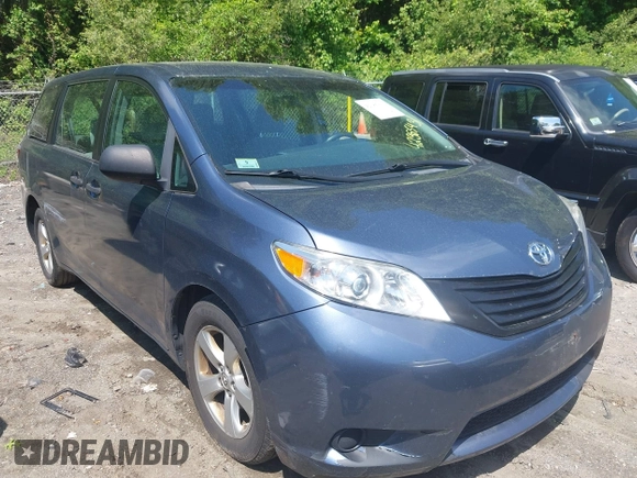 2016 Toyota Sienna L with VIN 5TDZK3DCXGS755834, listed as a IAAI auction lot 42385431 with 180,113 mi miles and . Bid and sale history available at DreamBid. Image 1.