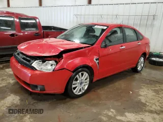 2008 Ford Focus SE with VIN 1FAHP35N08W223979, listed as a Copart auction lot 86194484 with 102,101 mi miles and Clean Title. Bid and sale history available at DreamBid. Image 1.