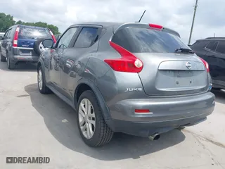 2012 Nissan Juke SL with VIN JN8AF5MV7CT106281, listed as a IAAI auction lot 42100235 with 129,924 mi miles. Bid and sale history available at carsss.com. Image 3.