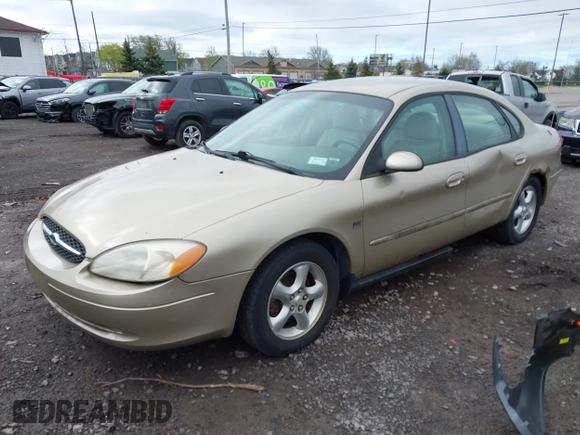 2001 Ford Taurus SES with VIN 1FAFP55S01A155758, listed as a IAAI auction lot 42152091 with 74,817 mi miles. Bid and sale history available at carsss.com. Image 2.