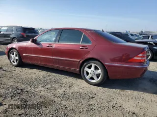 2001 Mercedes-Benz S 320/430/500 z VIN WDBNG75J11A146557, wystawiony jako Copart lot #84122014 z przebiegiem 90 359 mil mil oraz Czysty tytuł • Clean title. Historia ofert i sprzedaży dostępna na DreamBid. Obrazek 2.