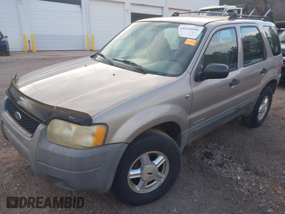 2001 Ford Escape XLS with VIN 1FMYU01141KA46852, listed as a IAAI auction lot 41616606 with 225,752 mi miles and . Bid and sale history available at DreamBid. Image 2.