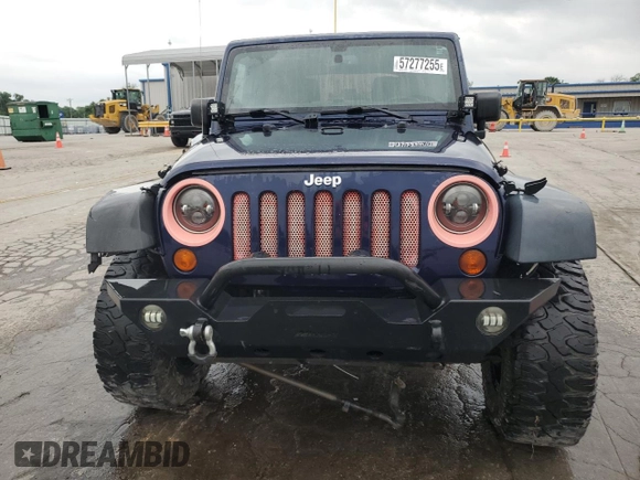 2013 Jeep Wrangler Unlimited Sport с VIN 1C4BJWDGXDL521666, выставлен на аукционе Copart как лот 57277255 с пробегом 158 793 миль миль и Списание • Salvage title. История ставок и продаж доступна на DreamBid. Изображение 5.