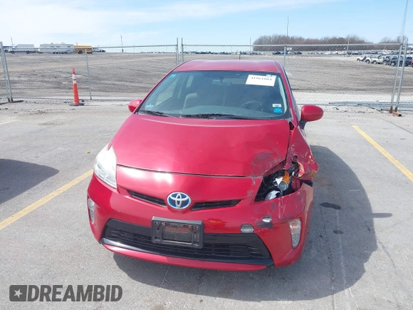 2013 Toyota Prius One with VIN JTDKN3DU5D0344180, listed as a IAAI auction lot 41961084 with 90,173 mi miles and . Bid and sale history available at DreamBid. Image 6.