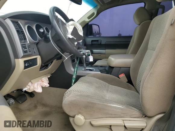 2011 Toyota Tundra with VIN 5TFEM5F19BX023519, listed as a Copart auction lot 58642205 with 157,480 mi miles and Salvage title. Bid and sale history available at DreamBid. Image 7.