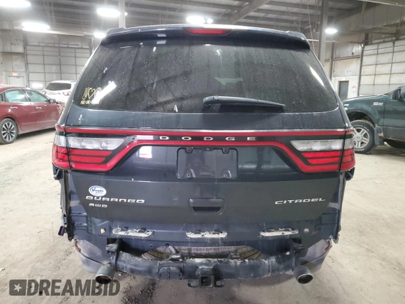 2016 Dodge Durango Citadel Anodized Platinum z VIN 1C4SDJET4GC402022, wystawiony jako Copart lot #41551524 z przebiegiem 84 221 mil mil oraz . Historia ofert i sprzedaży dostępna na DreamBid. Obrazek 6.