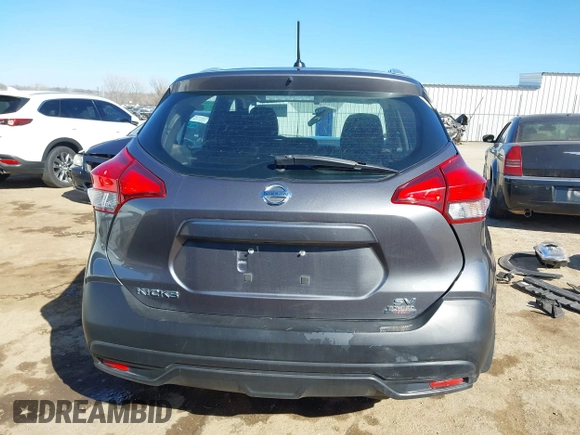 2018 Nissan Kicks S with VIN 3N1CP5CU4JL512601, listed as a IAAI auction lot 41737969 with 106,195 mi miles and . Bid and sale history available at DreamBid. Image 17.