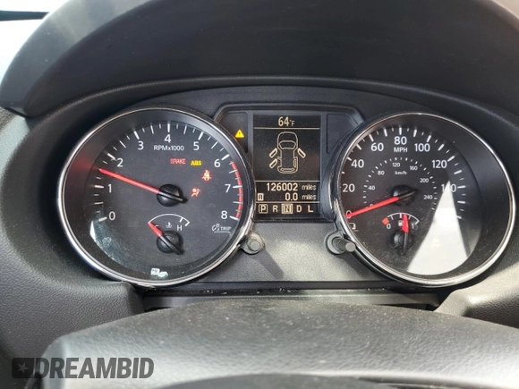2013 Nissan Rogue SL with VIN JN8AS5MT4DW515140, listed as a Copart auction lot 50044785 with 126,002 mi miles and Salvage Title. Bid and sale history available at carsss.com. Image 9.