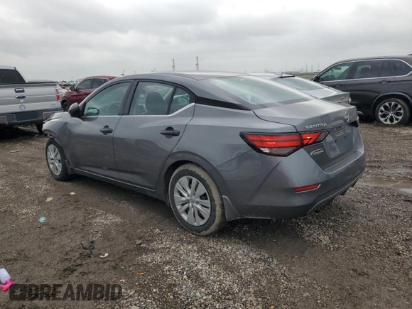 2024 Nissan Sentra S z VIN 3N1AB8BVXRY278822, wystawiony jako Copart lot #55658075 z przebiegiem 24 809 mil mil oraz Szkoda całkowita • Salvage title. Historia ofert i sprzedaży dostępna na DreamBid. Obrazek 2.